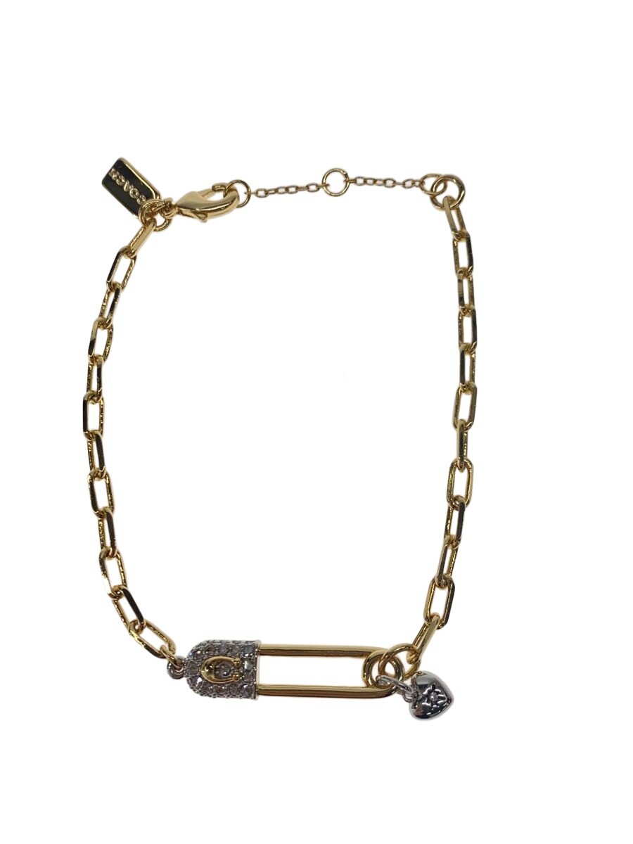 【中古】COACH◆腕輪/--/GLD/レディース/CL296//【服飾雑貨他】