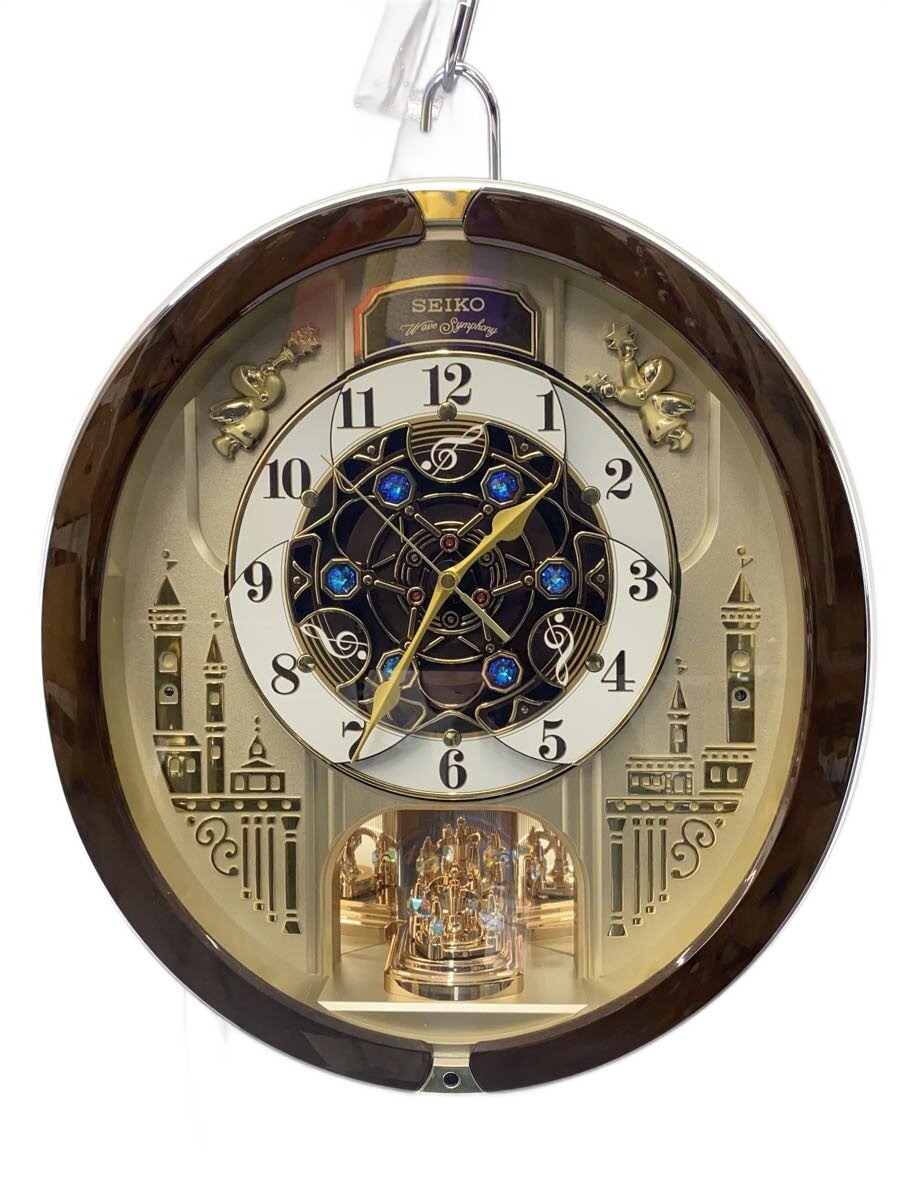 【中古】SEIKO◆時辰儀/電磁波時辰儀/RE579B【室内装飾小物・日用雑貨】