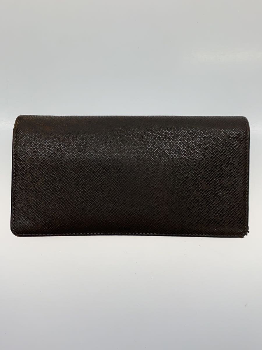 【中古】LOUIS VUITTON◆ポルト・フォイユ・プラザ_タイ王国ガ_BRW/PVC/BRW/メンズ【服飾雑貨他】