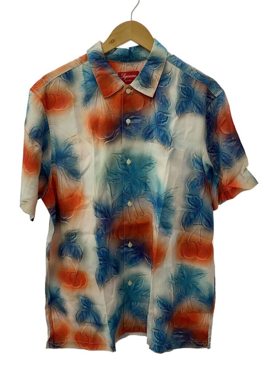 【中古】Supreme◆半袖プルオーバー/L/人絹/マルチ色つや/総柄【メンズウェア】