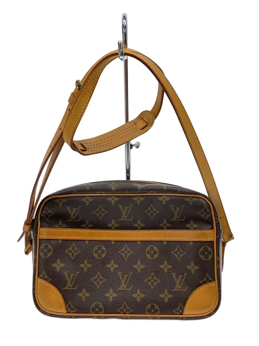 【中古】LOUIS VUITTON◆トロカデロ27_モノグラム・キャンバス/PVC/BRW【バッグ】｜2ｎｄ STREET 店