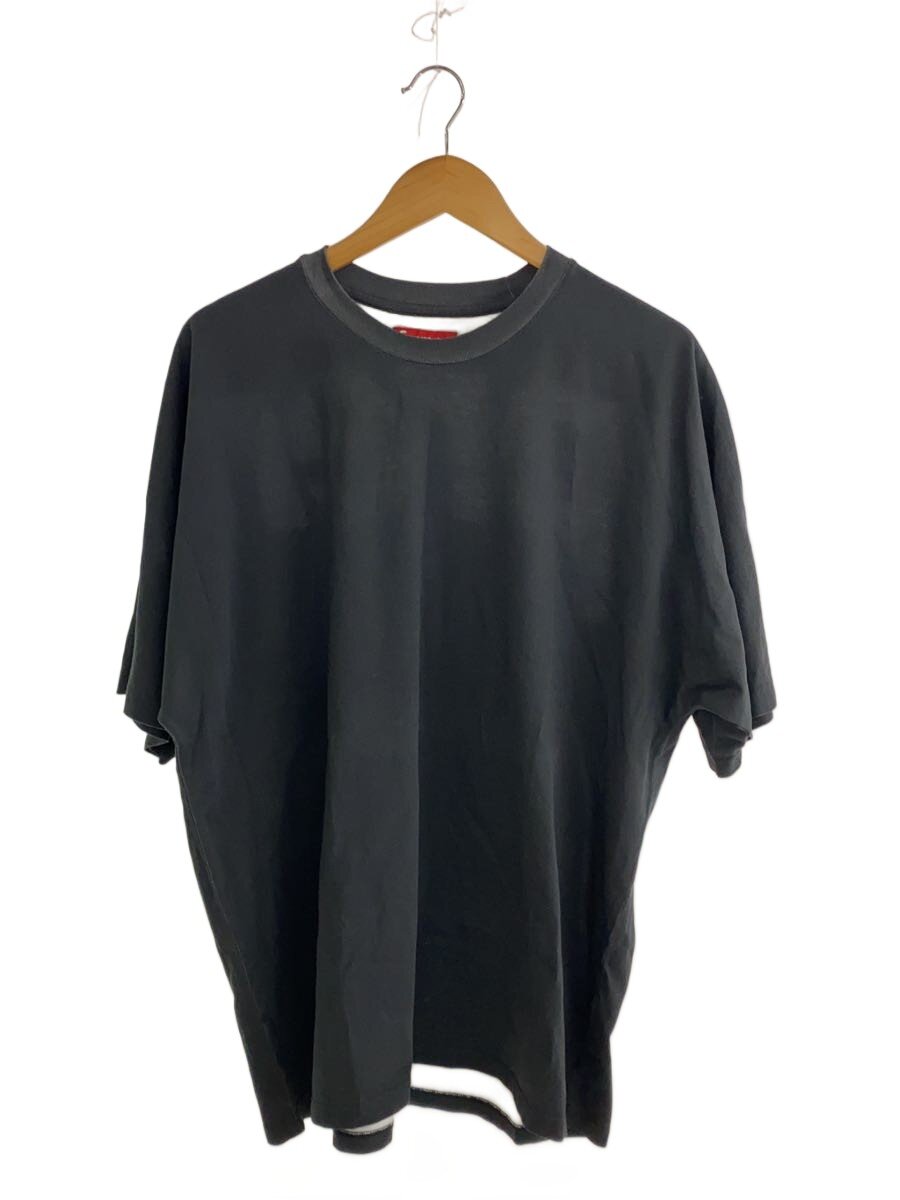 【中古】Supreme◆Intarsia S/S Top/ティーシャツ/XL/綿織物/BLK//【メンズウェア】