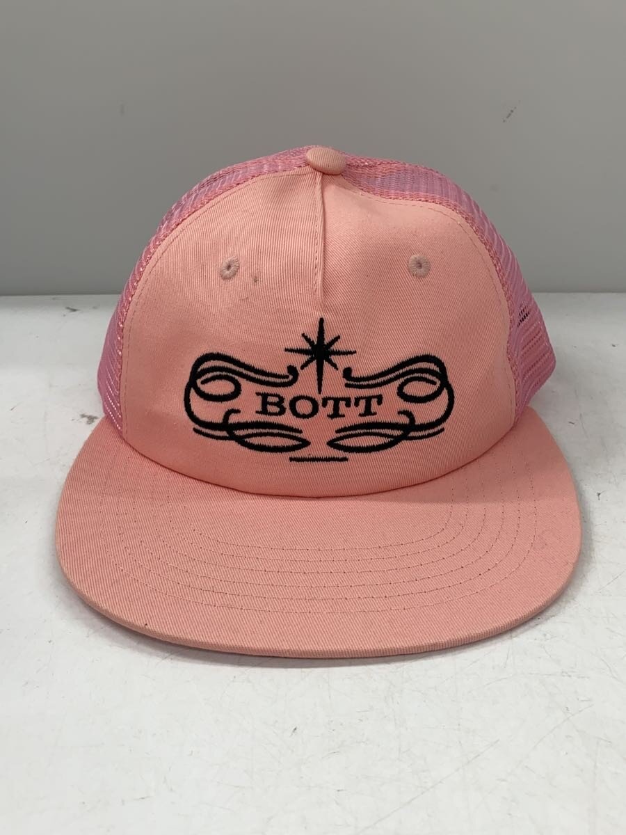 【中古】BoTT◆Typo Trucker Cap/トラッカーメッシュキャップ/PNK【服飾雑貨他】