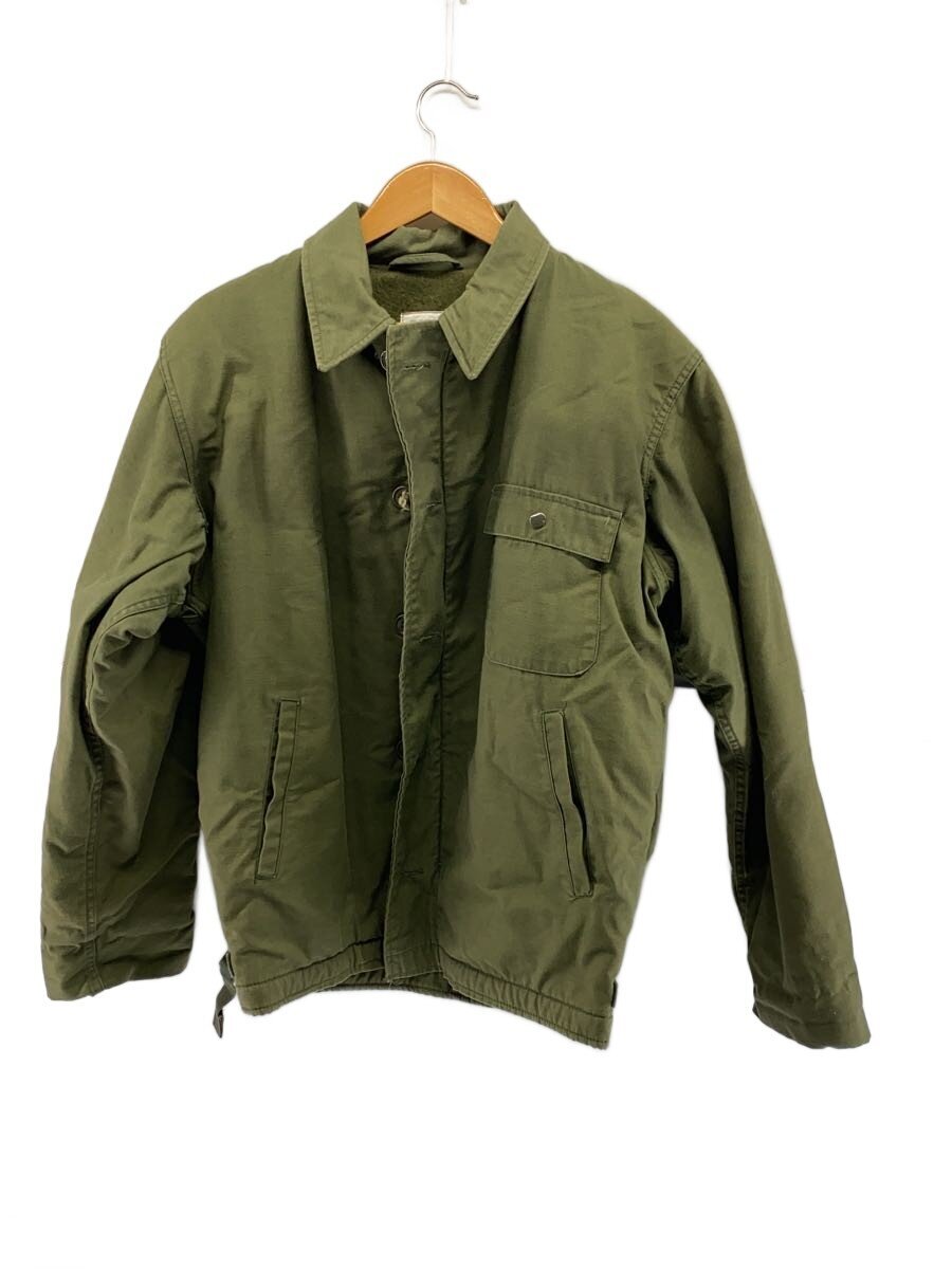 【中古】US.NAVY◆デッキジャケット/L/コットン/カーキ/8415-00-753-5613【メンズウェア】｜2ｎｄ STREET 店