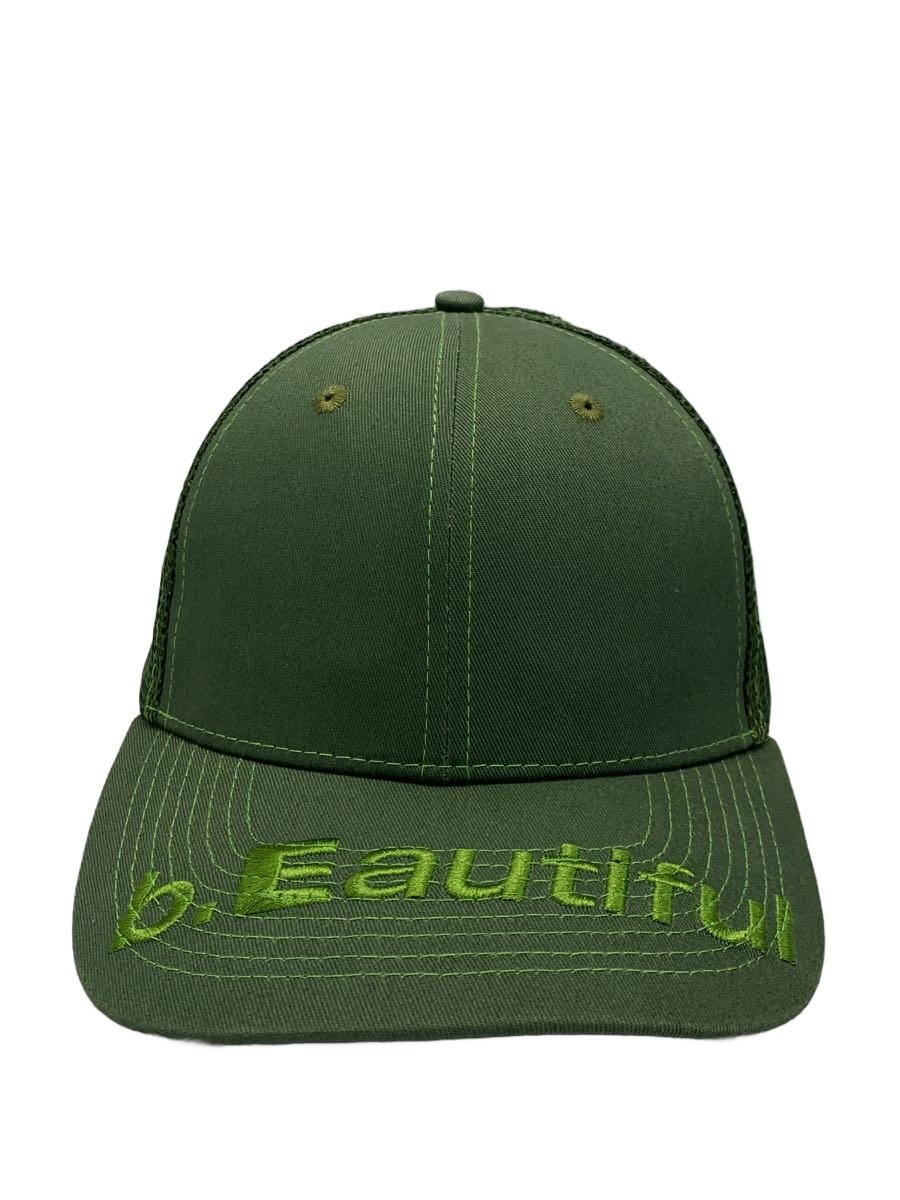 【中古】b.Eautiful/メッシュ旗がしら/--/GRN/メンズ【服飾雑貨他】