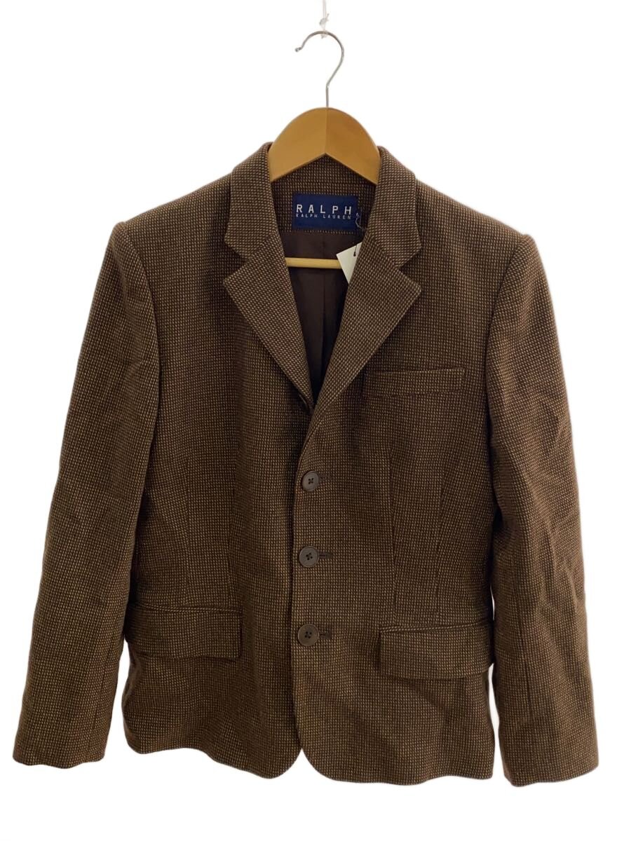 【中古】RALPH LAUREN◆テーラードジャケット/--/羊毛/BRW【メンズウェア】