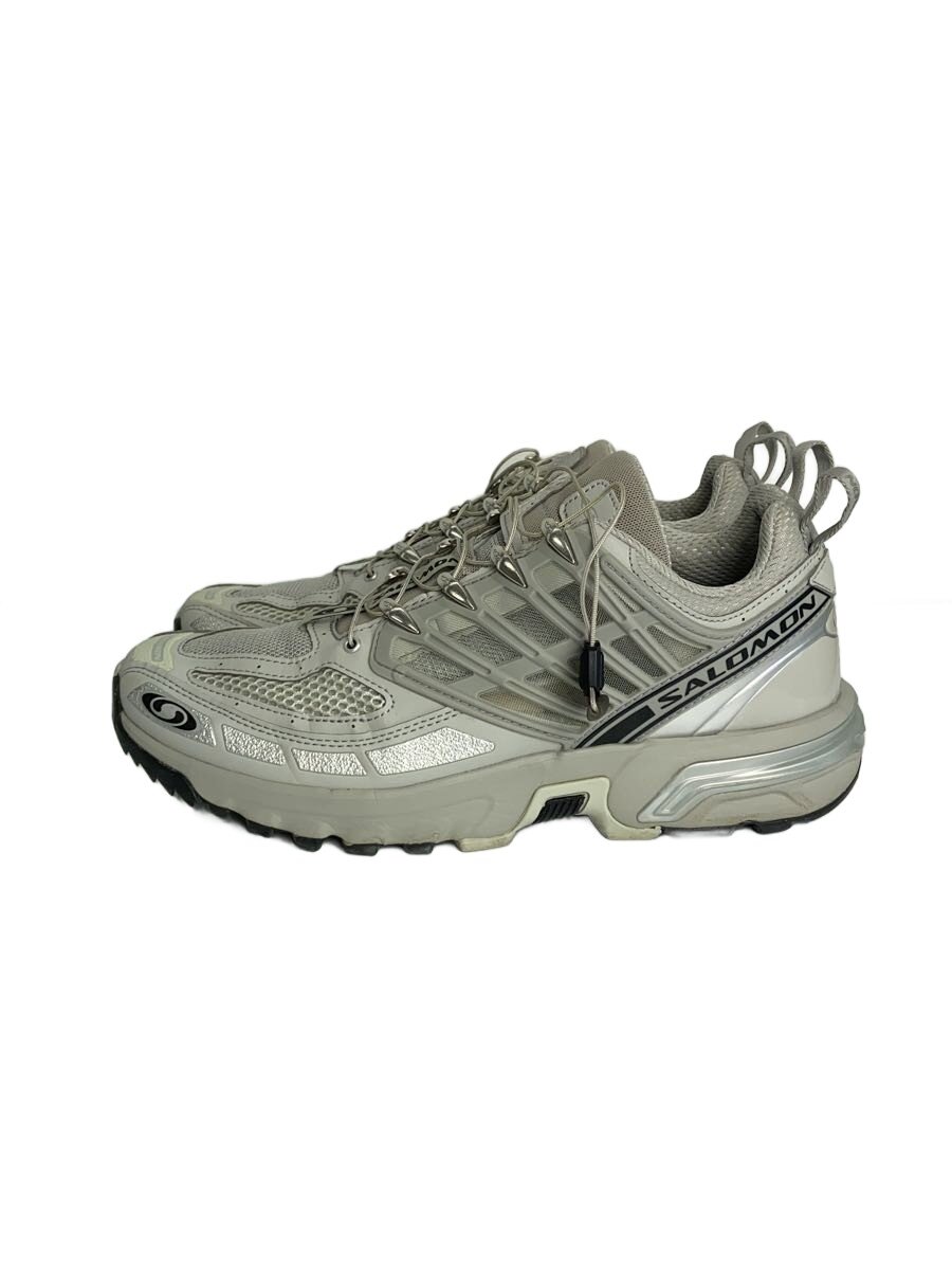 【中古】salomon◆ローカットスニーカー/28糎/GRY/472991【シューズ】