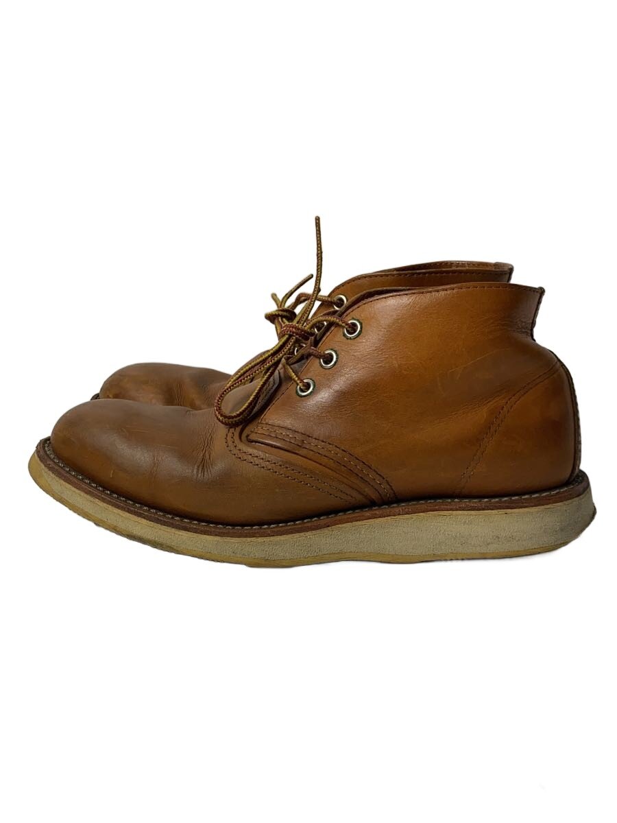【中古】RED WING◆チャッカブーツ/US8/CML/レザー/3140【シューズ】｜2ｎｄ STREET 店