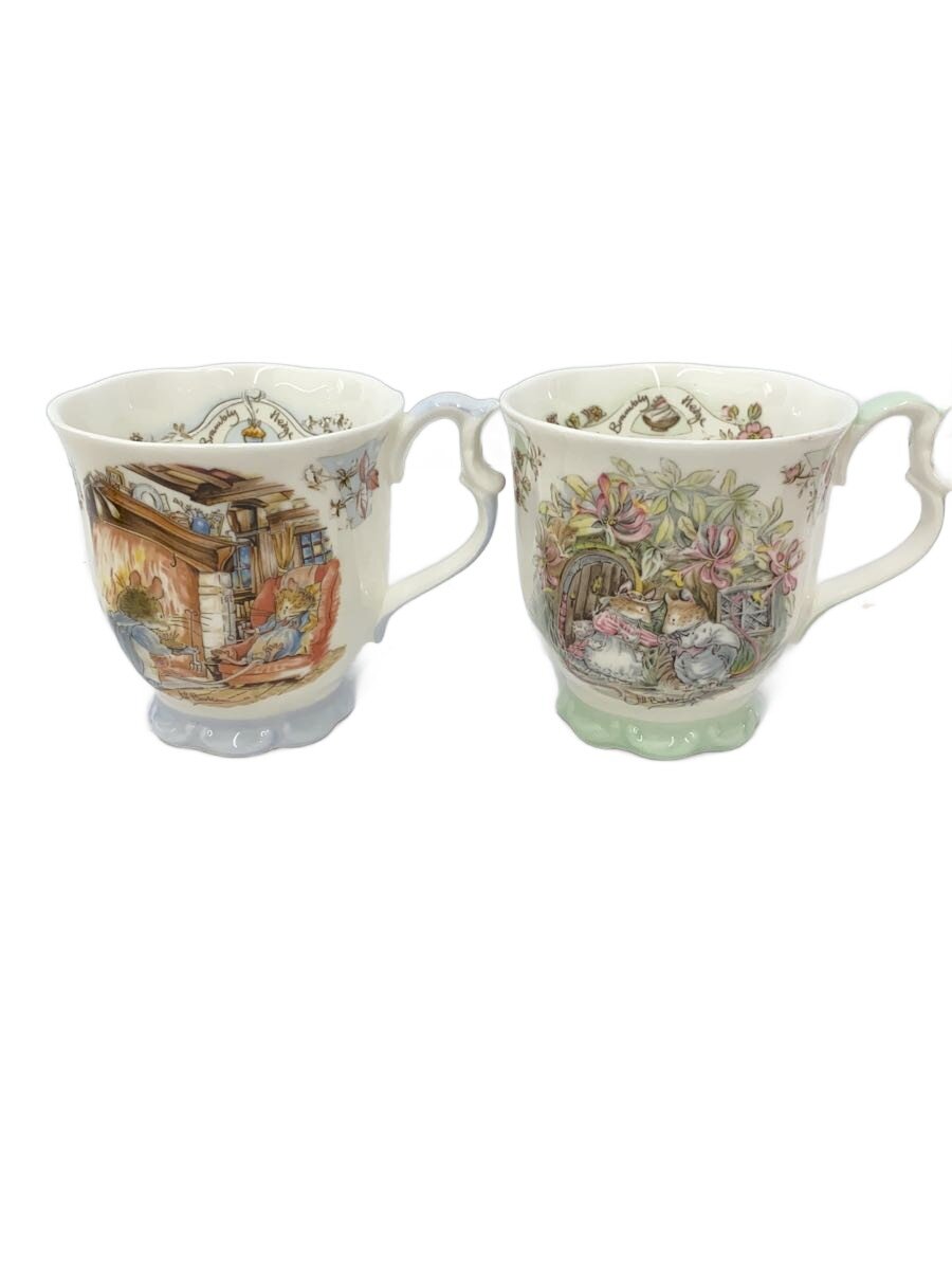 【中古】Brambly Hedge/カップ&ソーサー/4点セット/WHT【キッチン用品】