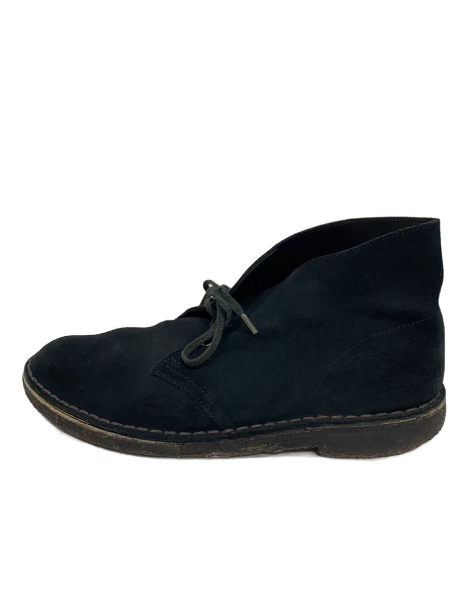 【中古】Clarks◆ブーツ/--/BLK//【シューズ】