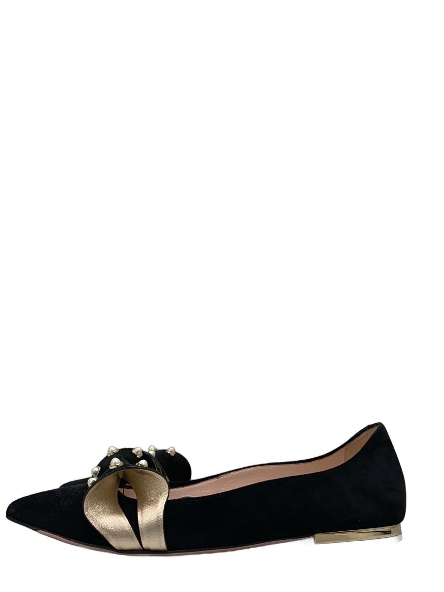 【中古】Roger Vivier◆木目細かパンプス/35.5/BLK/スウェード【シューズ】