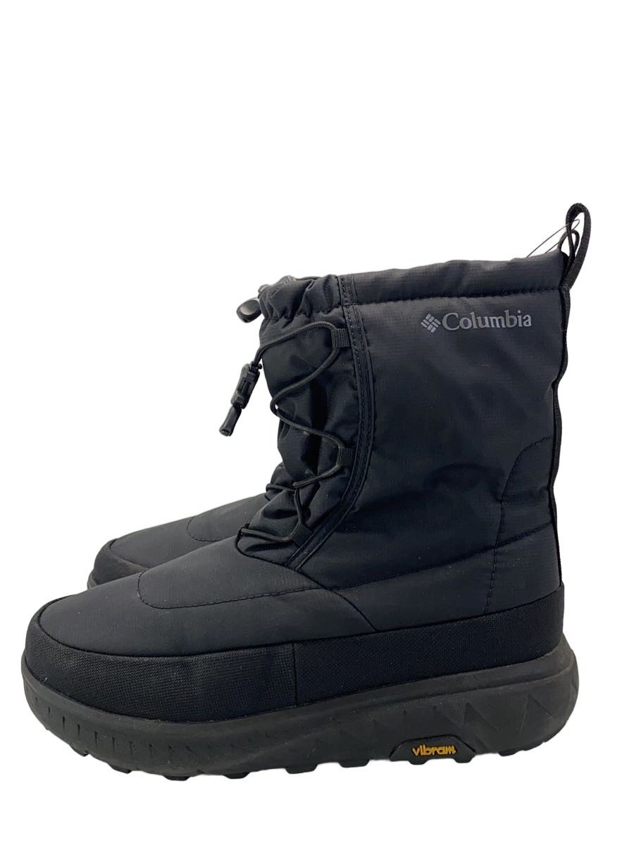 【中古】Columbia◆イエローテイル ブーツ アドバンス ウォータープルーフ オムニヒート インフィニティ/24cm/BLK/ナイロン【シューズ】｜2ｎｄ STREET 店