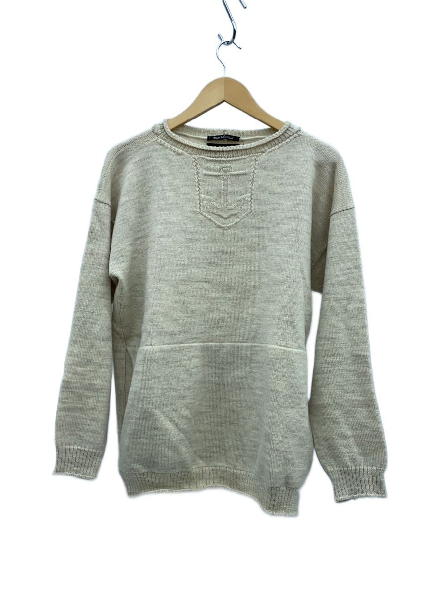 【中古】Nigel Cabourn◆ニット・セーター(厚手)/52/ウール/BEG/8041-11-40010/シミ有【メンズウェア】｜2ｎｄ STREET 店