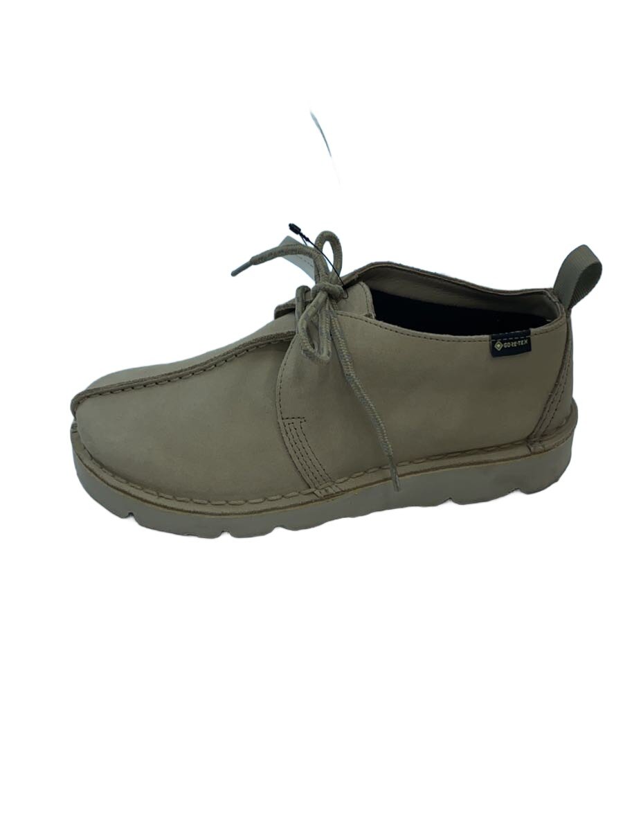 【中古】Clarks◆ブーツ/25糎/BEG/61426573【シューズ】