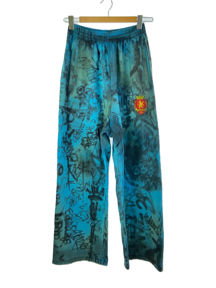 【中古】BALENCIAGA◆23SS/Skater Baggy Sweatpants/XS/コットン/ブルー/総柄/740028//【メンズウェア】|2nd STREET 店