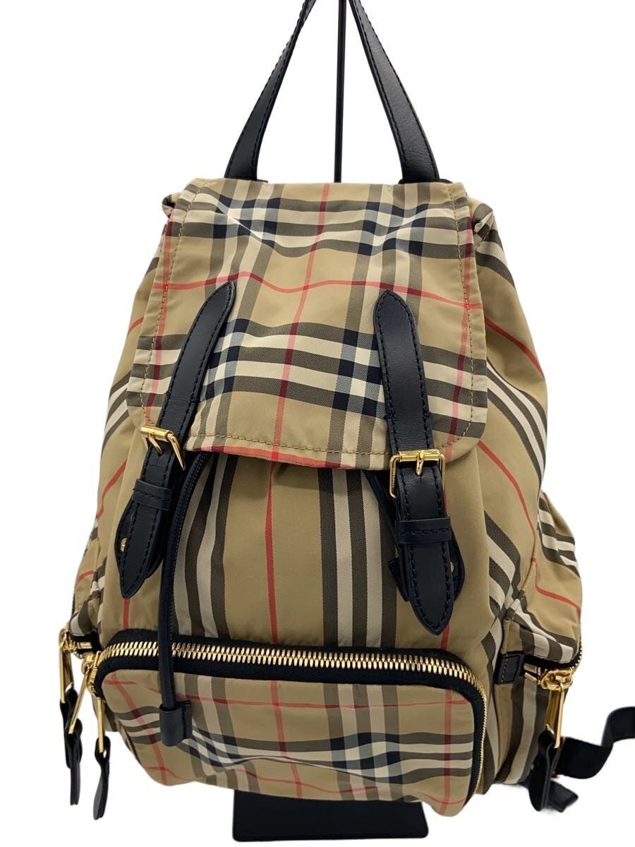 【中古】BURBERRY◆背嚢/ナイロン/読み合わせる/8032709【御徒面子】
