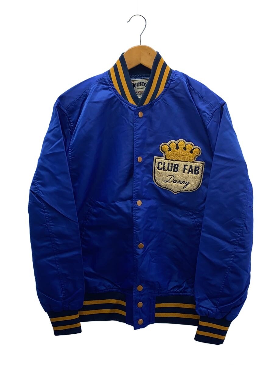 【中古】HOUSTON◆AWARD JACKET/ブルゾン/M/ナイロン/BLU/無地/51263【メンズウェア】|2nd STREET 店