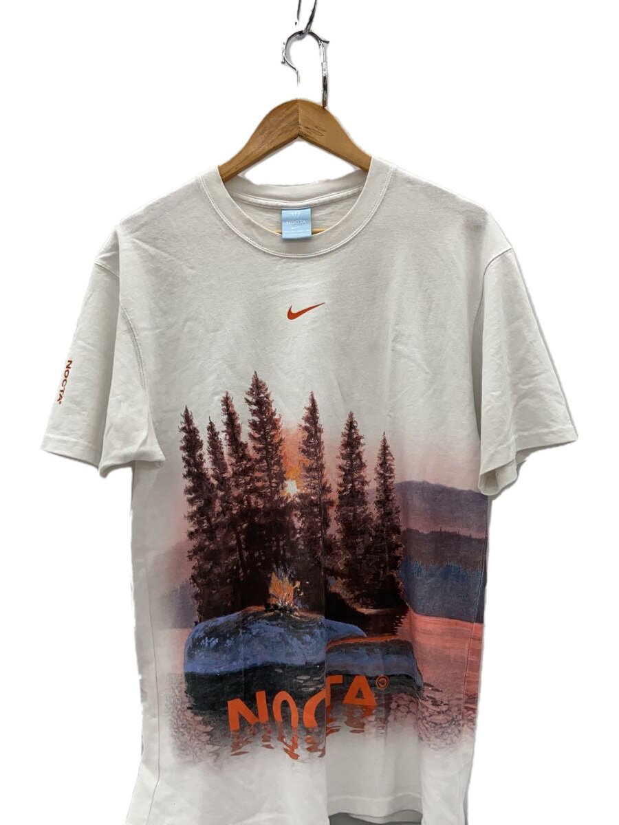 【中古】NIKE◆プルオーバー/XS/綿織物/WHT/刷り上げる【メンズウェア】