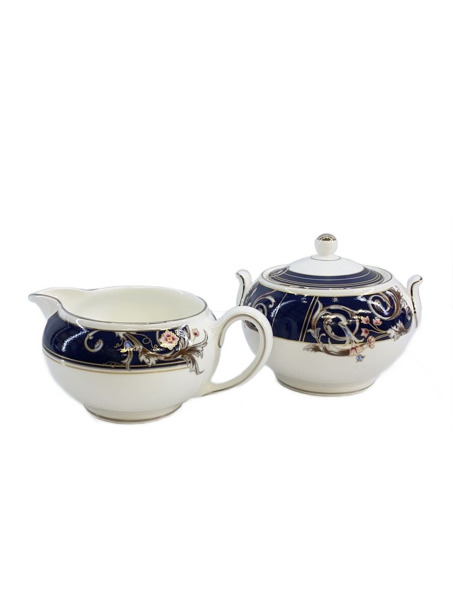 【中古】WEDGWOOD◆洋食器余分の物/2点仕掛ける/和三盆ポット/クリーマー/文芸復興青色【勝手もと属具】 キッチン用品・食器・調理器具-食器・カトラリー・グラス-その他