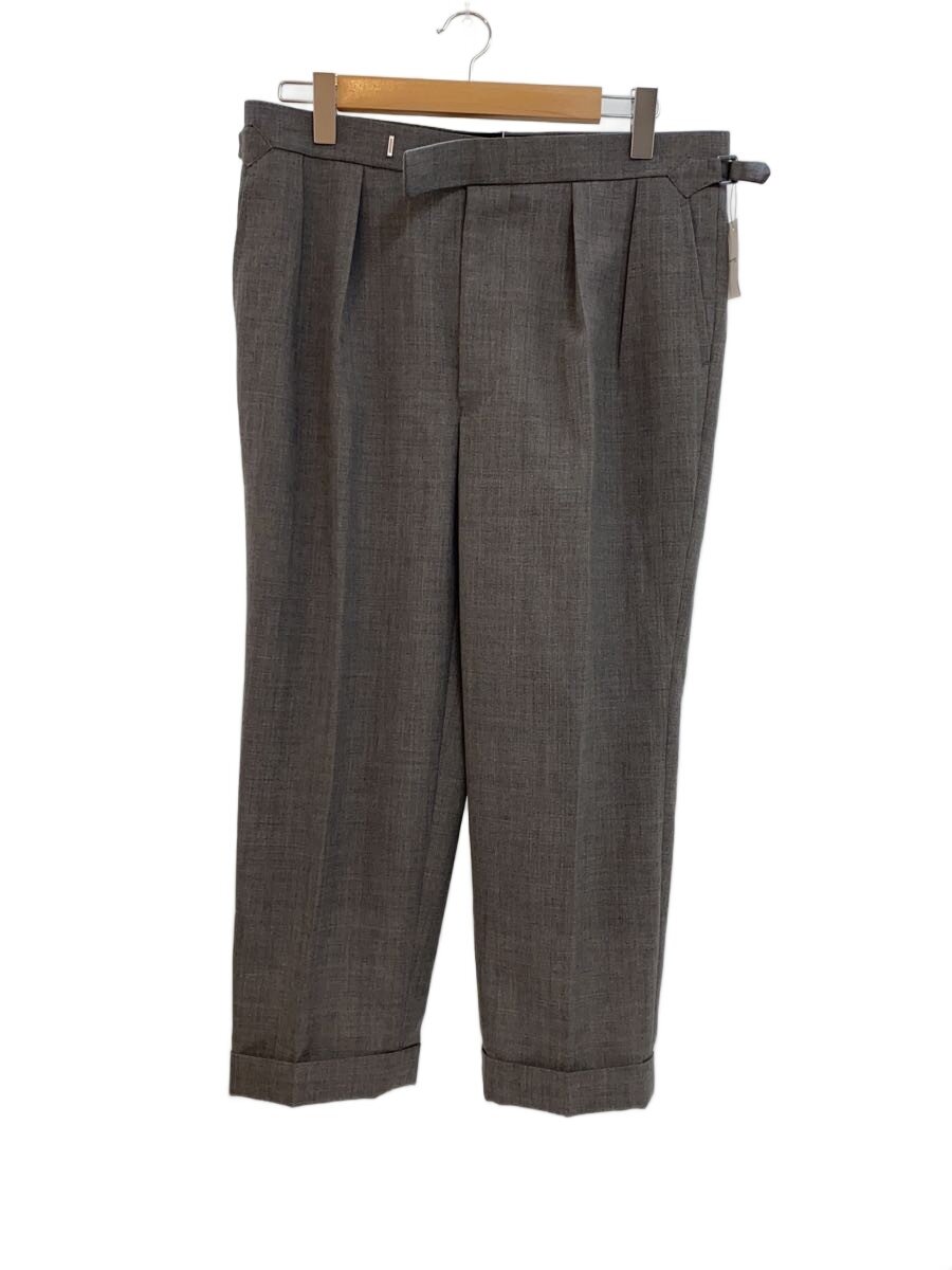 【中古】Fumiya Hirano The Trousers/REGENT/スラックスズボン下/40/羊毛/薄墨色【メンズウェア】