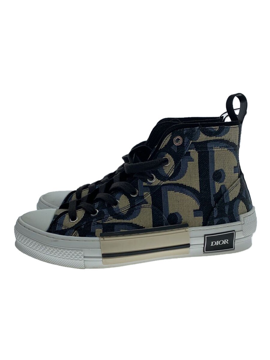 【中古】Dior HOMME◆ハイカットスニーカー/41/BEG/3SH126ZXX96141【シューズ】