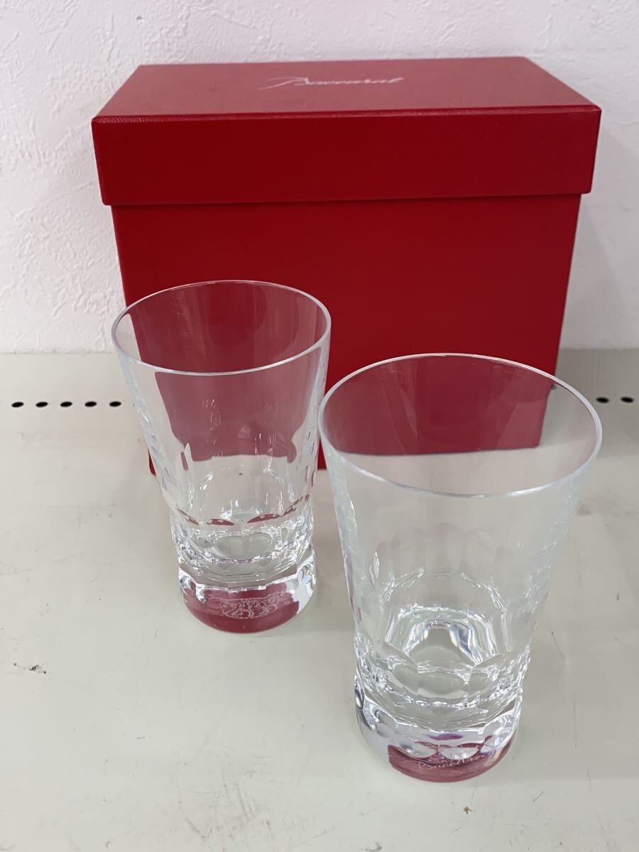 【中古】Baccarat◆グラス/ベルーガ/2点セット/CLR【キッチン用品】