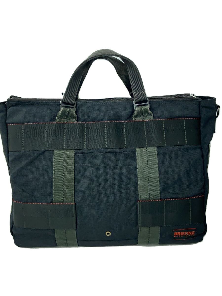 【中古】BRIEFING◆PROTECTION 2WAY BRIEF/ブリーフ入れもの/帆布/BLK【御徒面子】