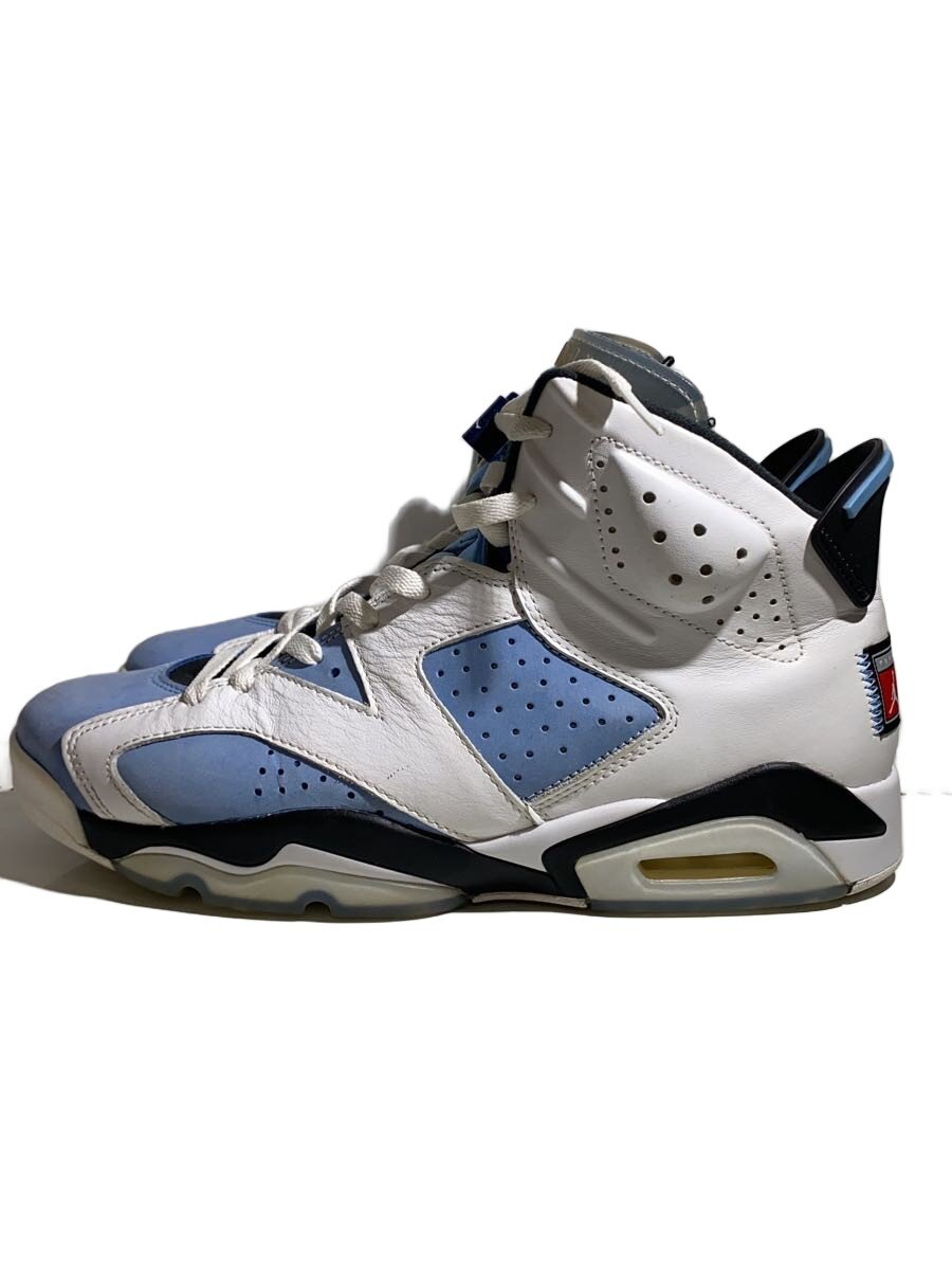 【中古】NIKE◆AIR JORDAN 6 RETRO_エアジョーダン 6 レトロ/29糎/BLU【シューズ】