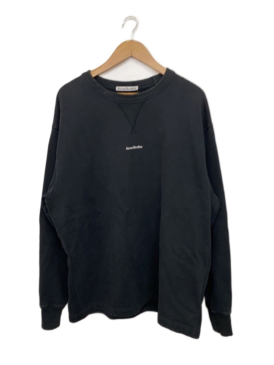 【中古】Acne Studios(Acne)◆スウェット/M/コットン/BLK【メンズウェア】|2nd STREET 店