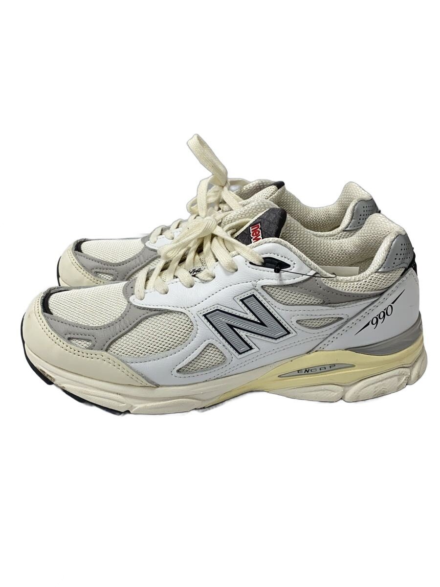 【中古】NEW BALANCE◆M990/白いこと/27糎/白いこと【シューズ】