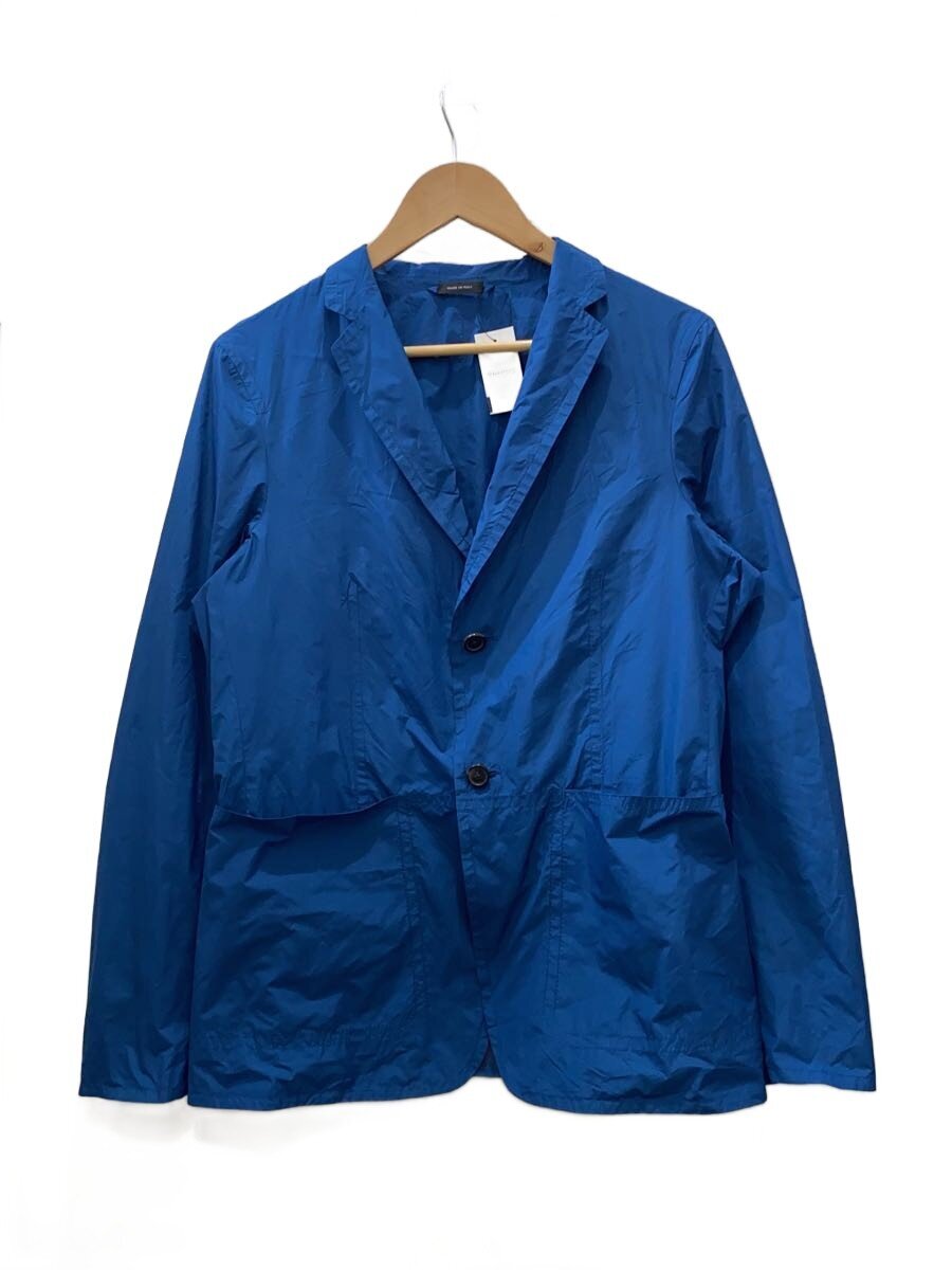 【中古】JIL SANDER◆13ss/テーラードジャケット/48/ポリエステル/BLU/無地/20131M01362/? NULL ?【メンズウェア】