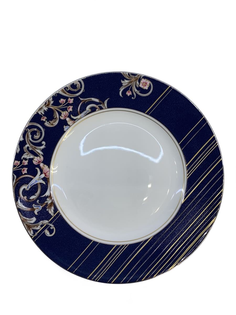 【中古】WEDGWOOD◆皿/ルネッサンスブルー/20cm【キッチン用品】