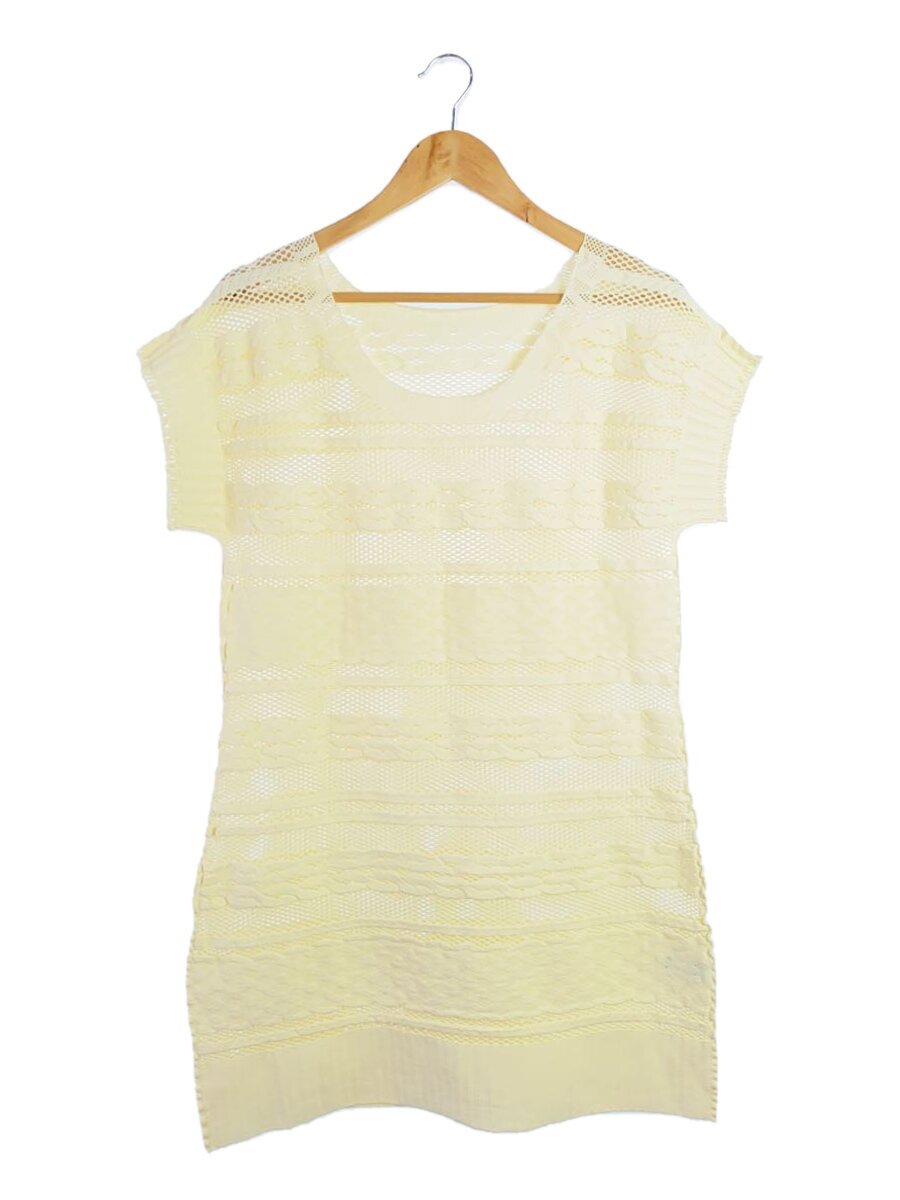 【中古】PLEATS PLEASE ISSEY MIYAKE◆半袖ワンピース/4/ポリエステル/GRN/無地/PP01-JH846【レディースウェア】｜2ｎｄ STREET 店