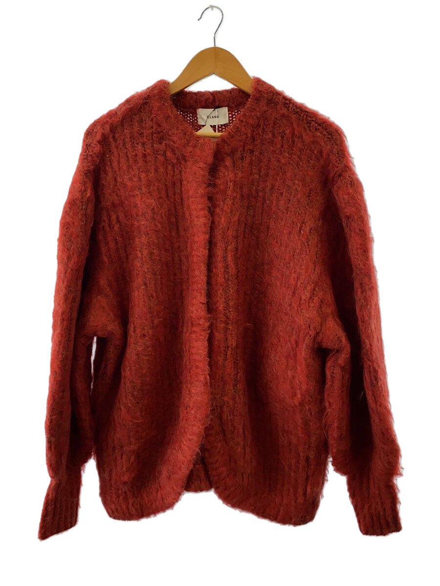 【中古】CLANE◆カーディガン(厚手)/1/モヘア/RED/15106-2092【レディースウェア】｜2ｎｄ STREET 店