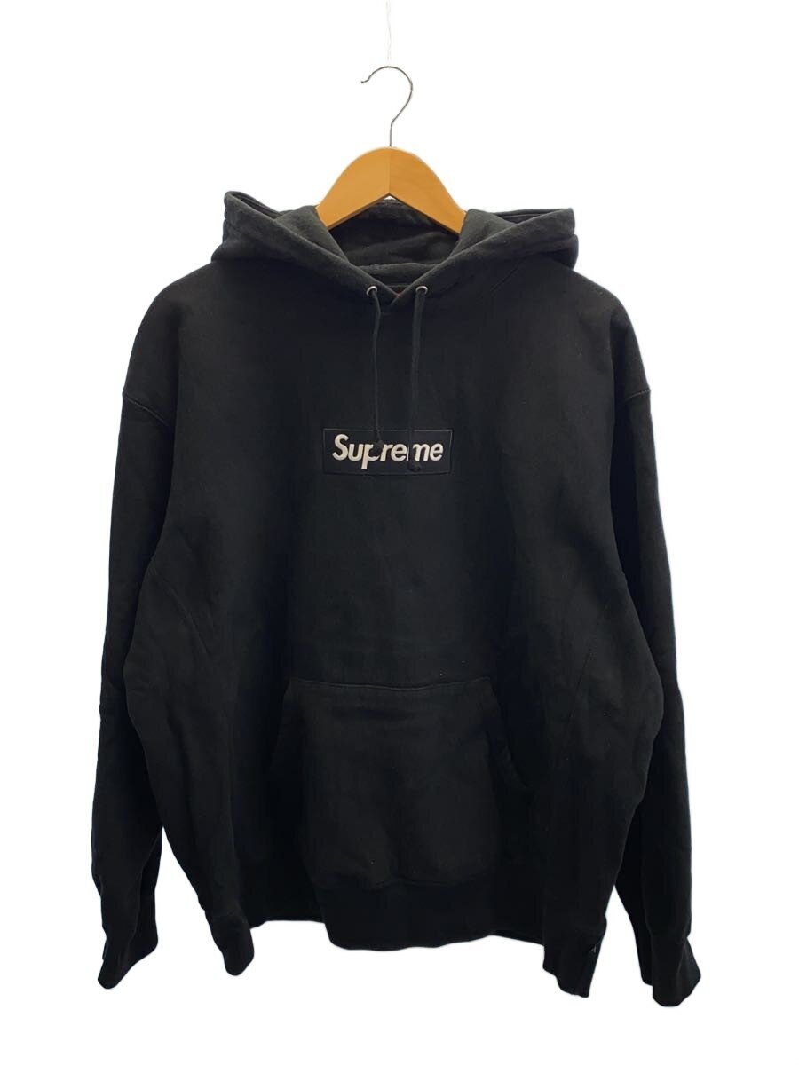 【中古】Supreme◆Box Logo Hooded Swweatshirt/L/綿織物/黒いこと//【メンズウェア】