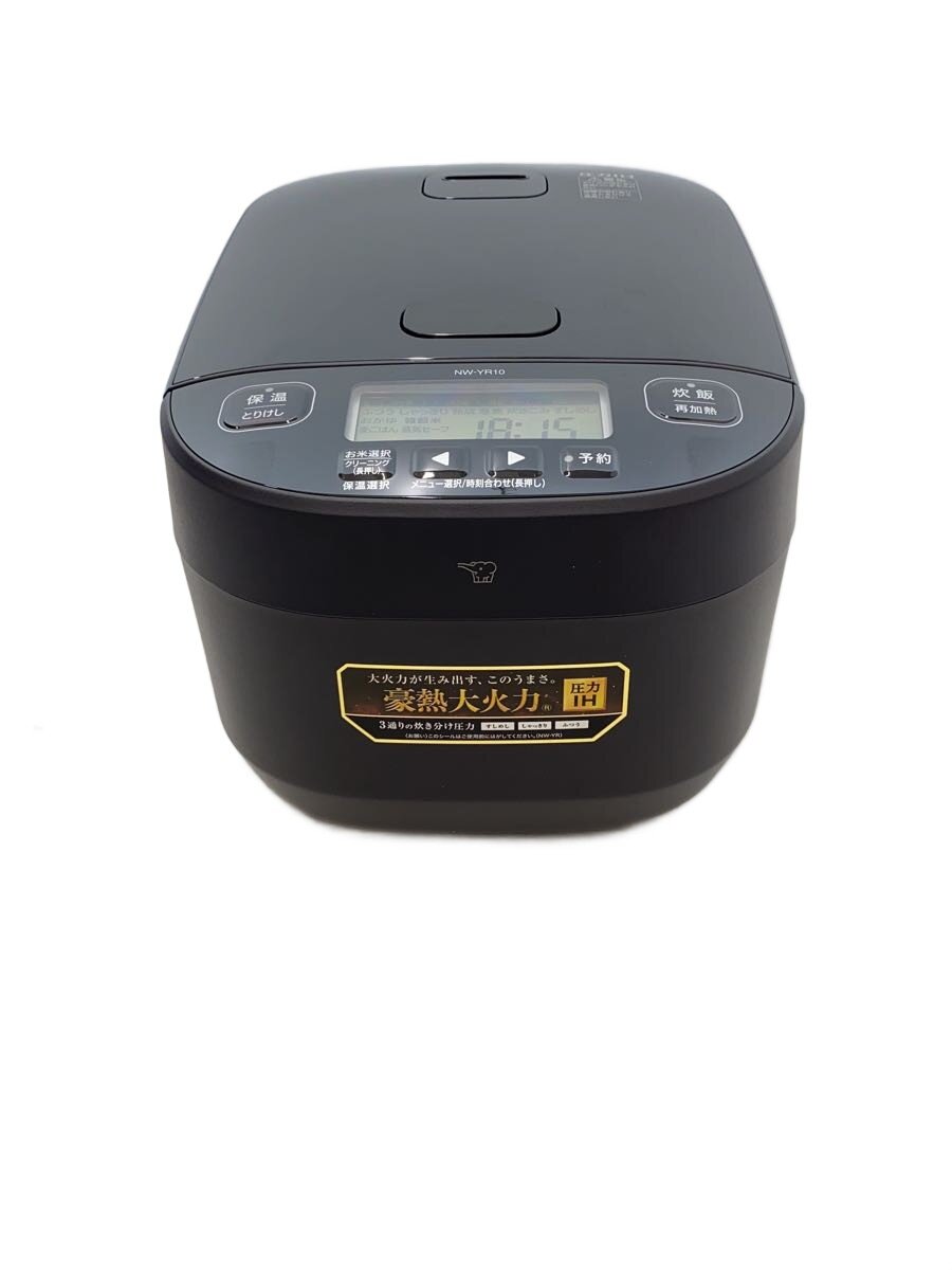 【中古】ZOJIRUSHI◆ジャー炊飯器/NW-YR10-BZ【家電・ビジュアル・オーディオ】