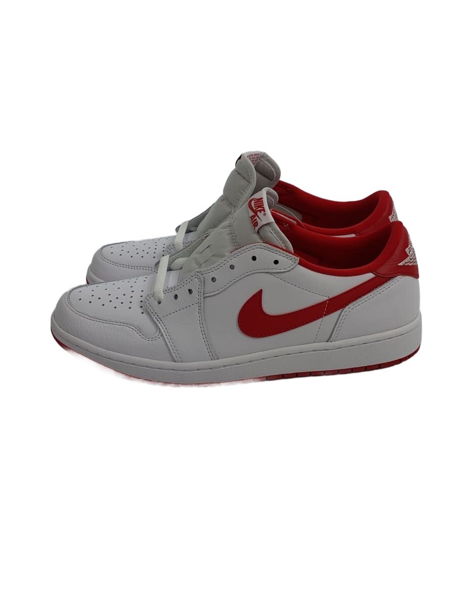 【中古】NIKE◆AIR JORDAN 1 RETRO LOW OG_エアジョーダン1 置き目 OG/30糎/WHT【シューズ】