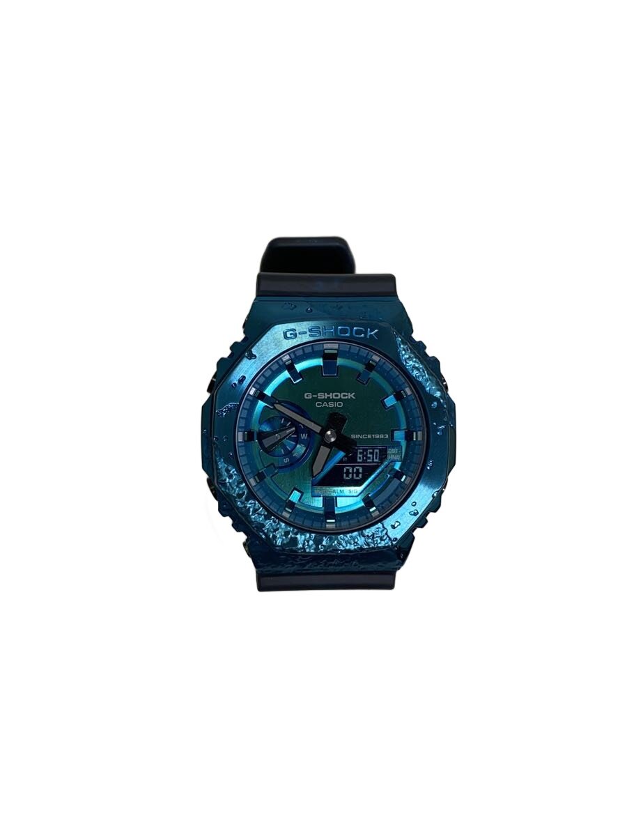 【中古】CASIO◆クォーツ腕時計_G-SHOCK/デジアナ/BLU/BLK/40th Anniversary【服飾雑貨他】｜2ｎｄ STREET 店