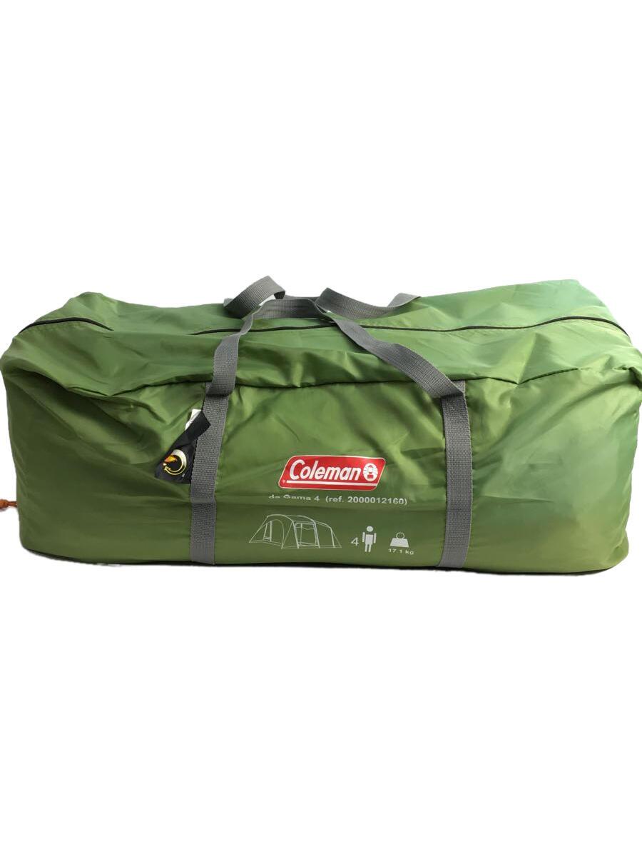 【中古】Coleman◆Zelt Da Gama 4/テント/ドーム/4~6人用/GRN/2000012160//【スポーツ】