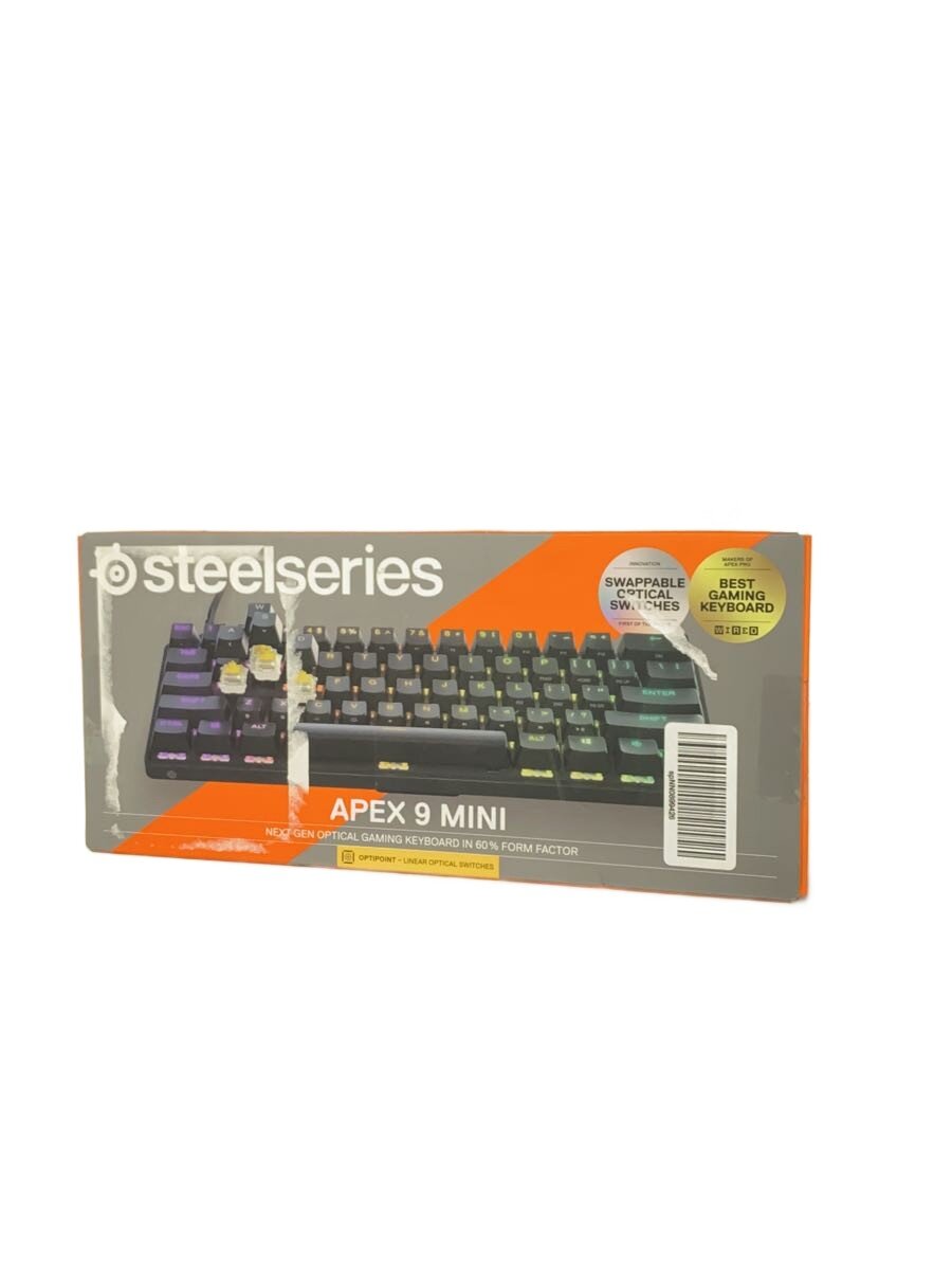 【中古】steelseries◆鍵盤 Apex 9 Mini JP【マイコン】