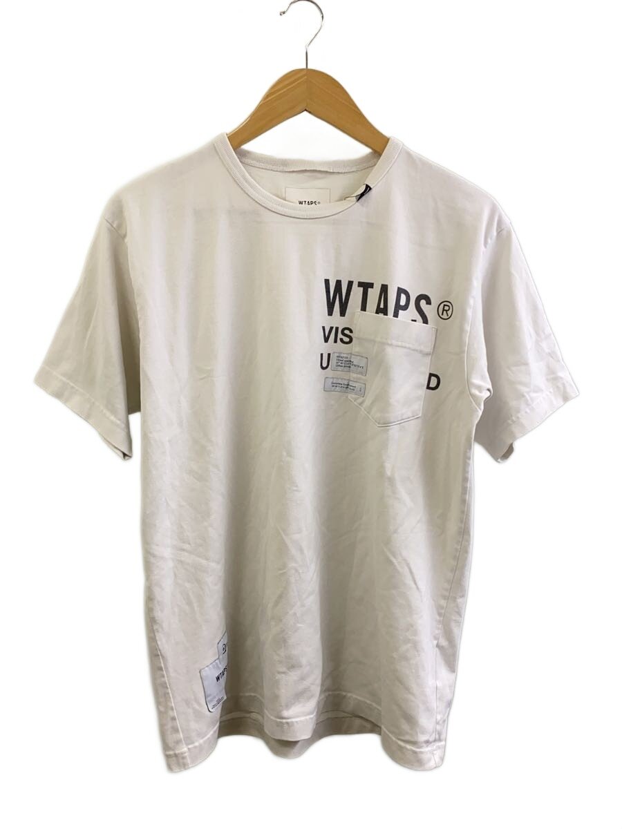 【中古】WTAPS◆プルオーバー/--/綿織物/WHT/211ATDT-CSM12【メンズウェア】