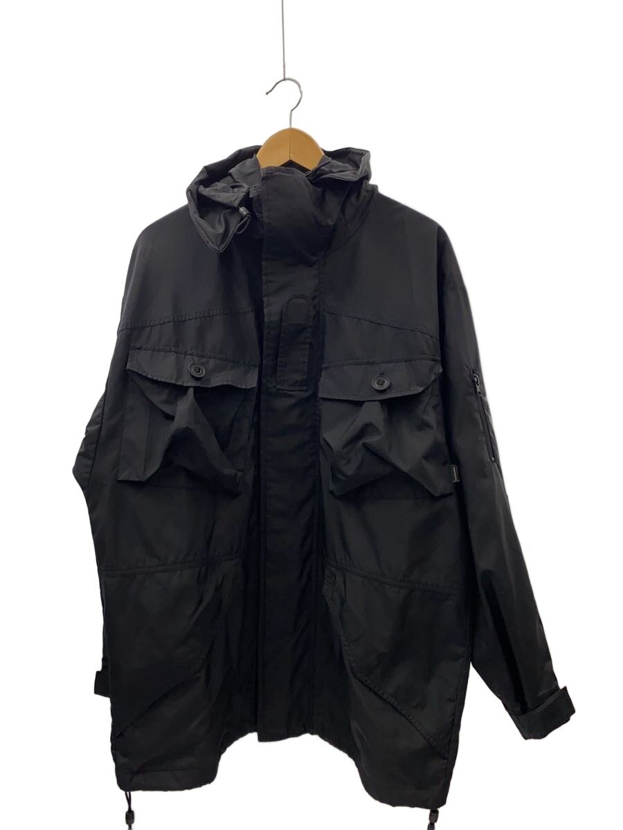 【中古】WTAPS◆ナイロン上衣/--/ポリエステル/BLK/無地/TSDT-MIL-15【メンズウェア】