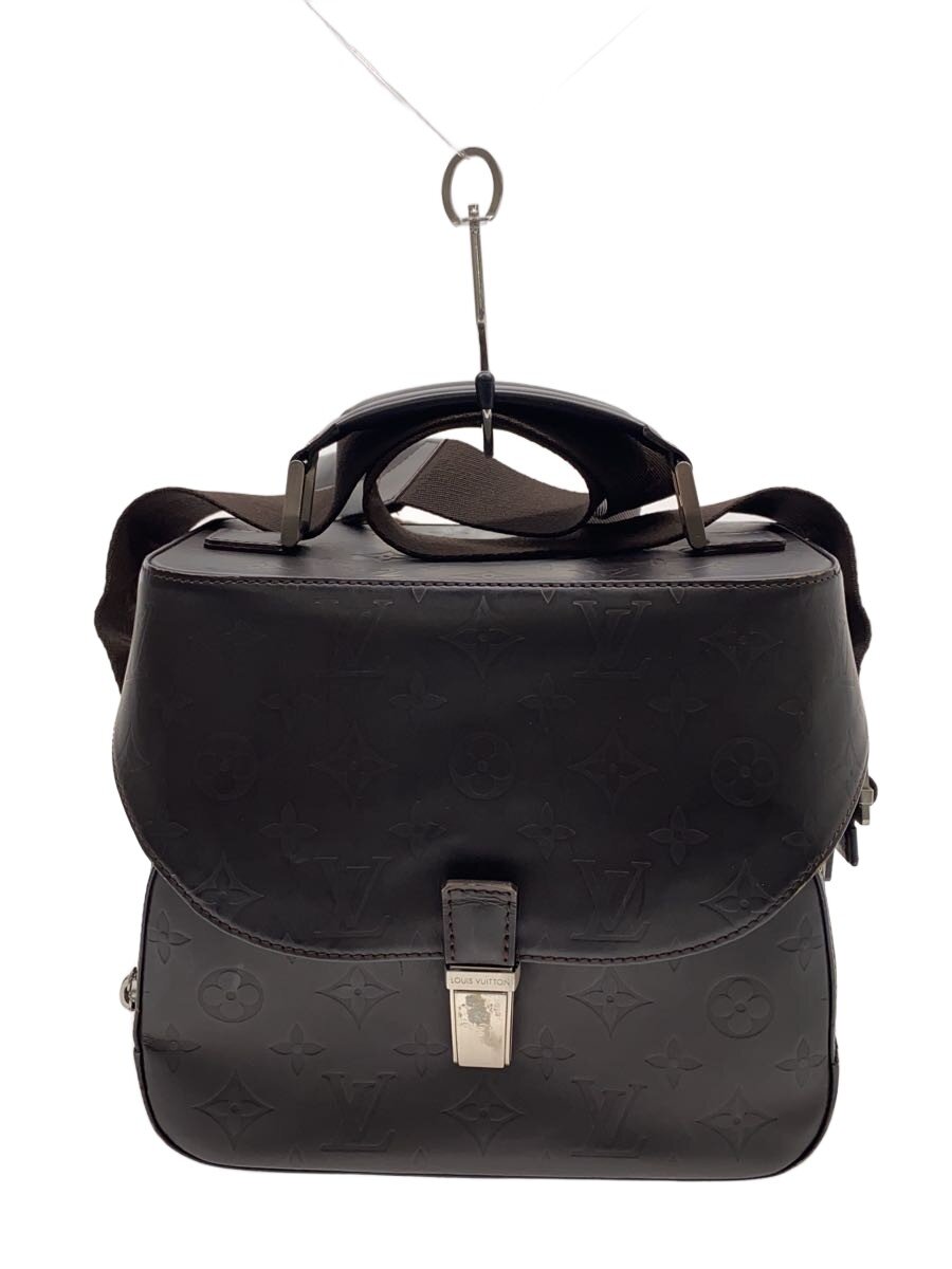 【中古】LOUIS VUITTON◆チャーリー_モノグラム・グラセ/レザー/BRW【バッグ】|2nd STREET 店