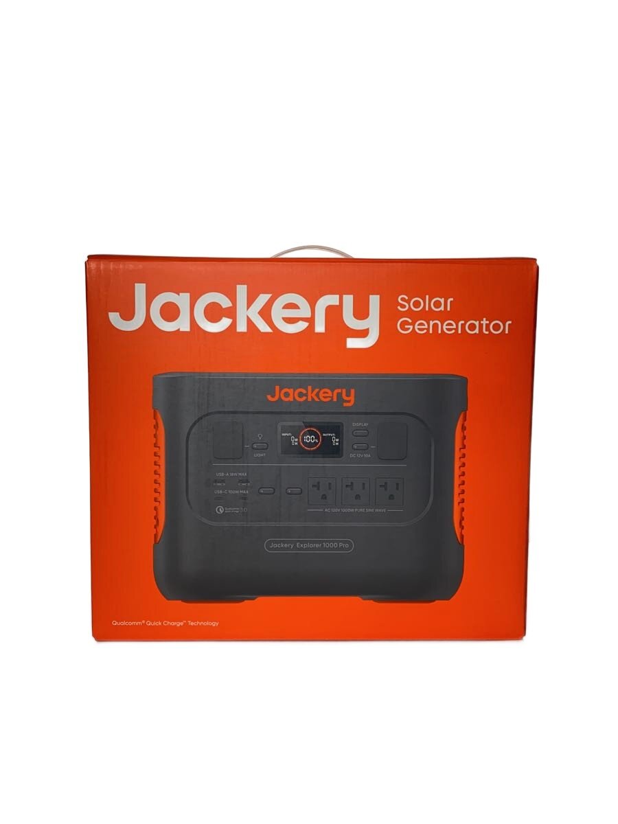 【中古】Jackery◆やって行く家電余分の物/Explorer 1000 PRO/未当て嵌める品【家電・視覚的・オーディオ】