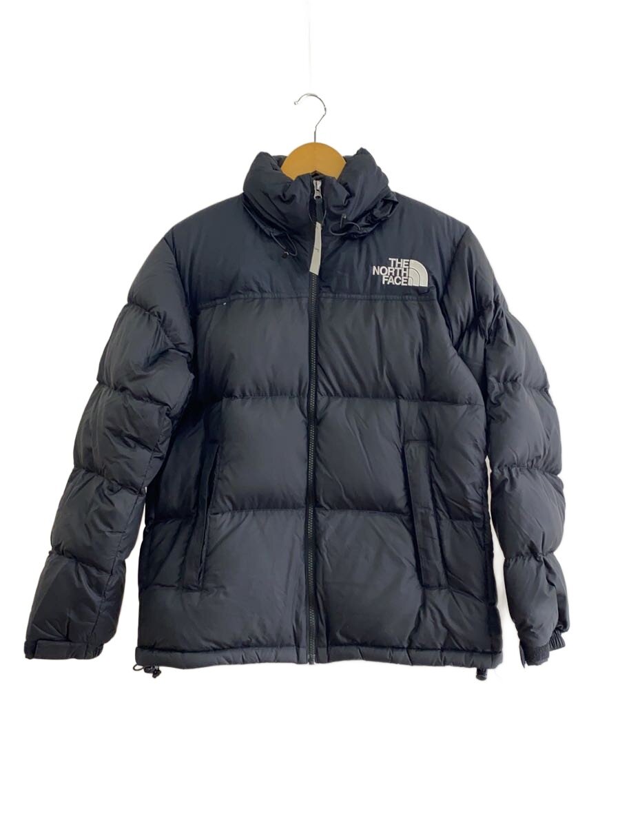 【中古】THE NORTH FACE◆NUPTSE JACKET_ヌプシジャケット/M/ナイロン/BLK//【メンズウェア】