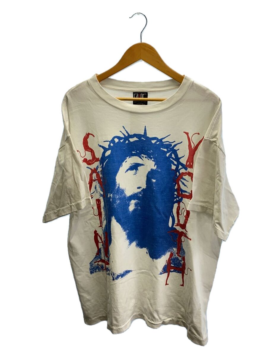【中古】SAINT MICHAEL◆Tシャツ/XL/コットン/WHT/SM-S23-0000-015【メンズウェア】|2nd STREET 店