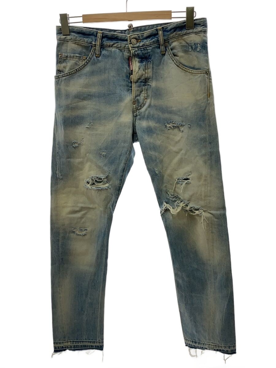 【中古】DSQUARED2◆下つ方/44/綿織物/BLU/S74天使の都市0676 S30281【メンズウェア】