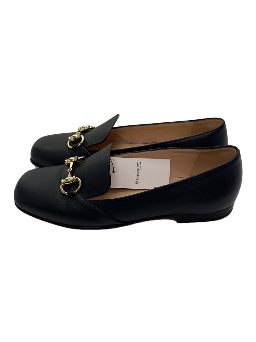 【中古】GUCCI◆導管ビット/木目細かパンプス/35.5/BLK/466702【シューズ】