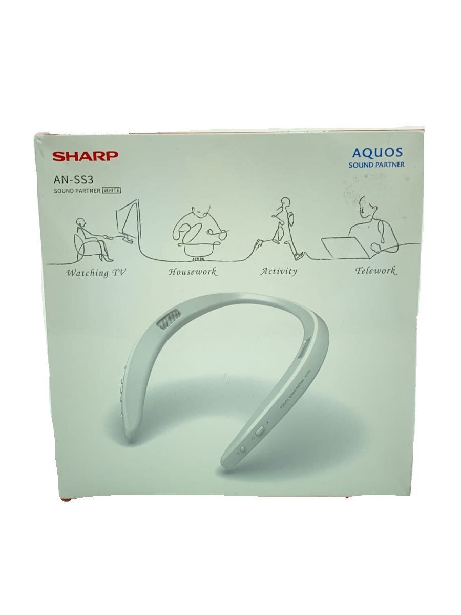【中古】SHARP◆金棒引き AN-SS3-W//【家電・視覚的・オーディオ】