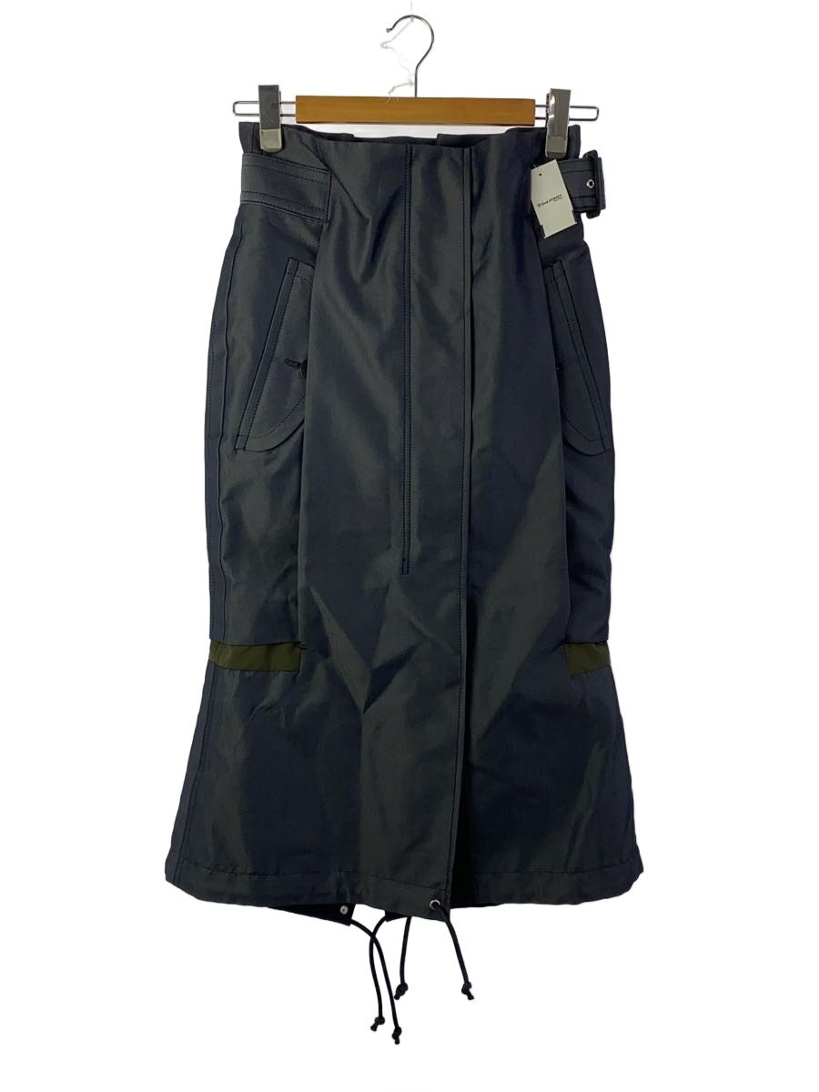 【中古】sacai◆ロングスコート/1/綿織物/NVY/22-06189【レディース御召しもの】